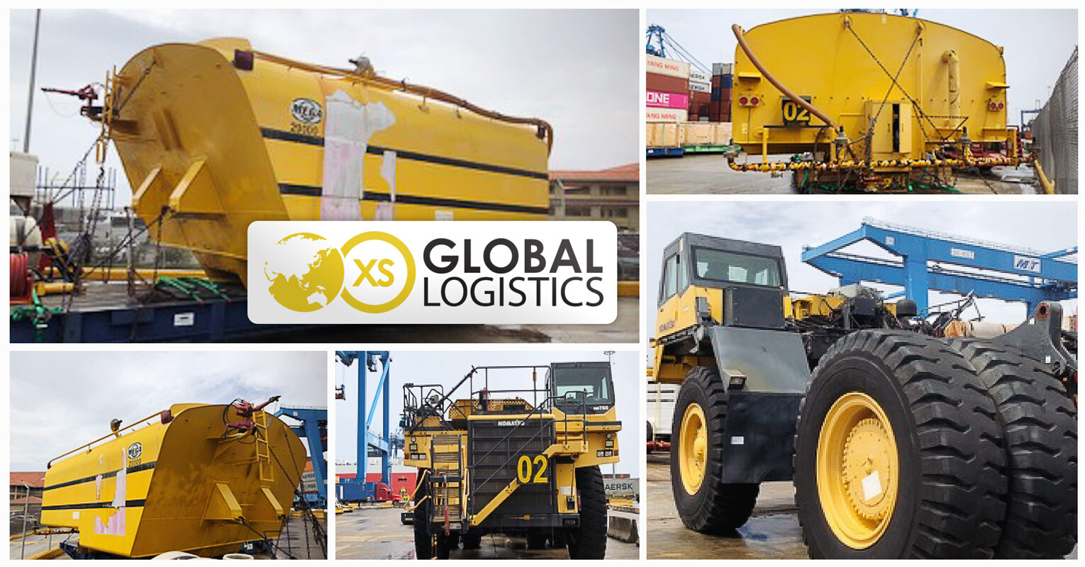 XS Global Logistics recently moved oversized equipment from Dubai, UAE to Fremantle, Australia