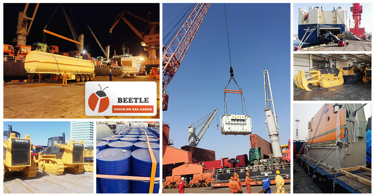 Shanghai Beetle Handled Two Breakbulk Shipments from ShanghaiQingdao, China to Tema, Ghana
