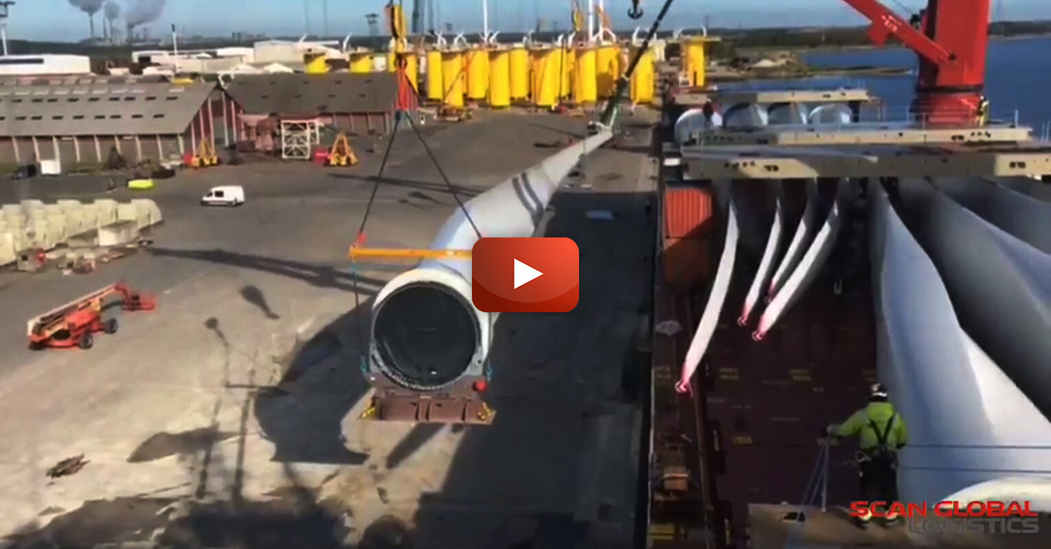 Video - Scan Global Logistics Handling Wind Turbines