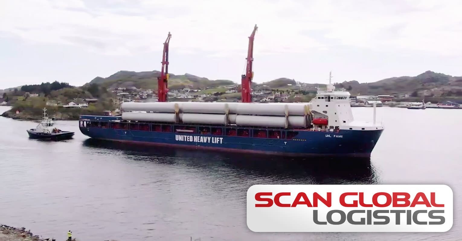 Scan Global Logistics Transported Renewable Energy Project Cargo by Heavylift Vessel and Barge