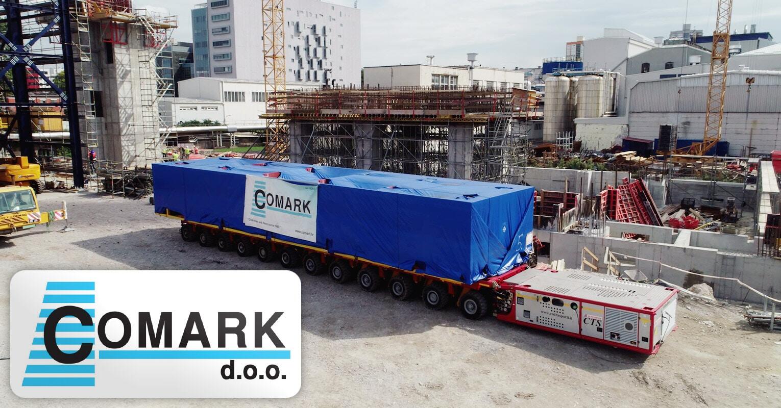 Comark Performed the Transport and Positioning of 8 x 165-ton Modules from Rijeka Port to Site via Comark's Own Depot and Warehouse