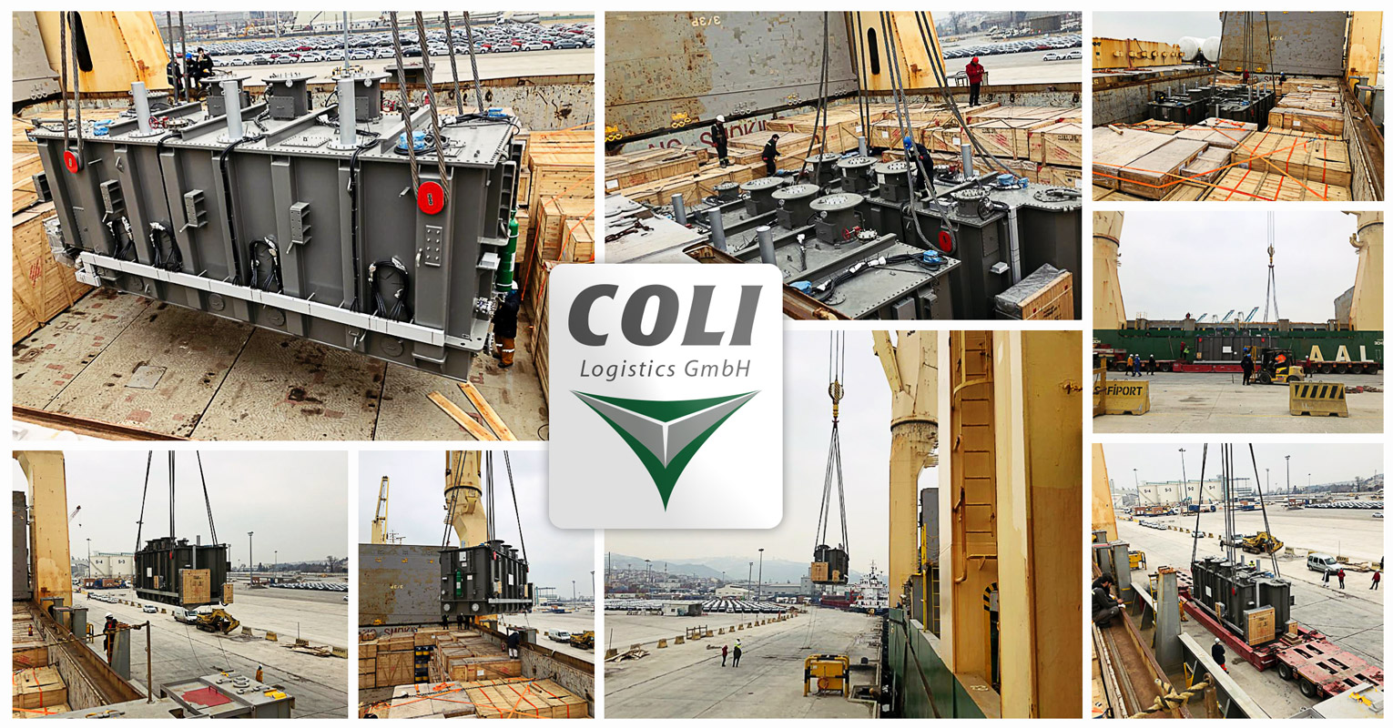 Coli Project Cargo Istanbul Shipped 2 Sets of Transformers Weighing 173 mts Each from Derince to Haydarpasa