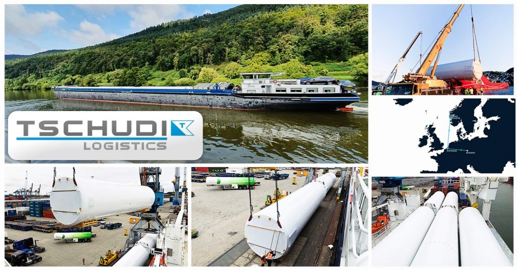 Tschudi Logistics Transported Brewery Tanks on Land, via River and