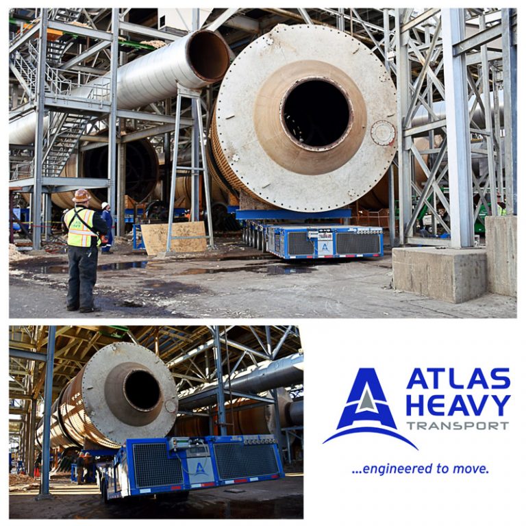 Atlas Heavy Transport Moved-out a Dryer Drum Switch in Louisiana ...