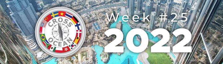 Cross Ocean Week 25 Newsletter Header Image