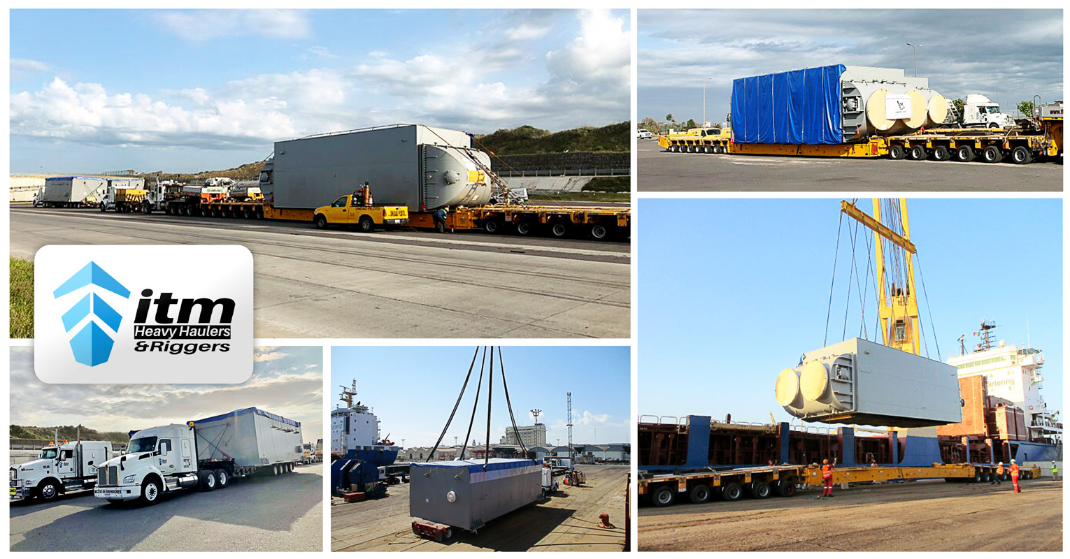 ITM Projects Moved 2 Steam Condensers from Northeast Mexico City to Veracruz Port