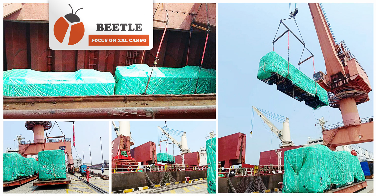 Shanghai Beetle Shipped 2 Buses by Break Bulk from Shanghai to Bandar Abbas