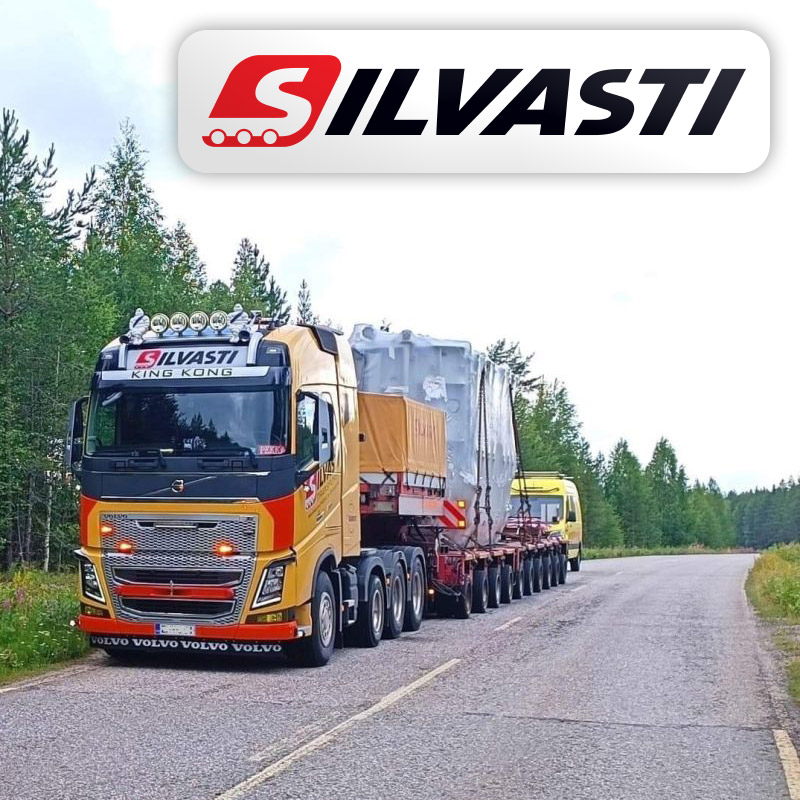 Silvasti Transported a 95t Transformer from Hanko in Finland’s Most Southern Point and Port, to Lapland, Northern Finland