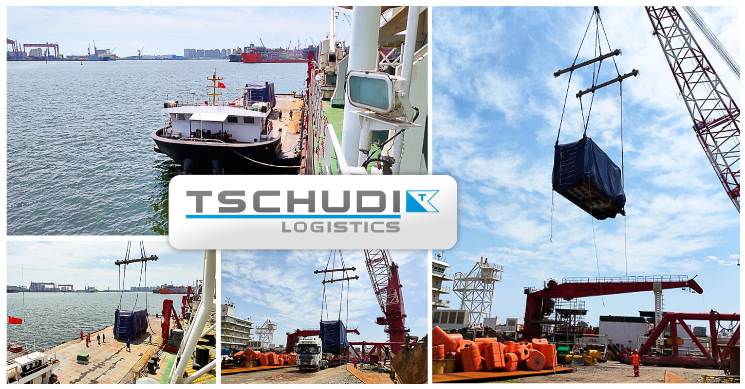 Tschudi Logistics Recently Organized a Heavy Boiler Transport from China to Nigeria