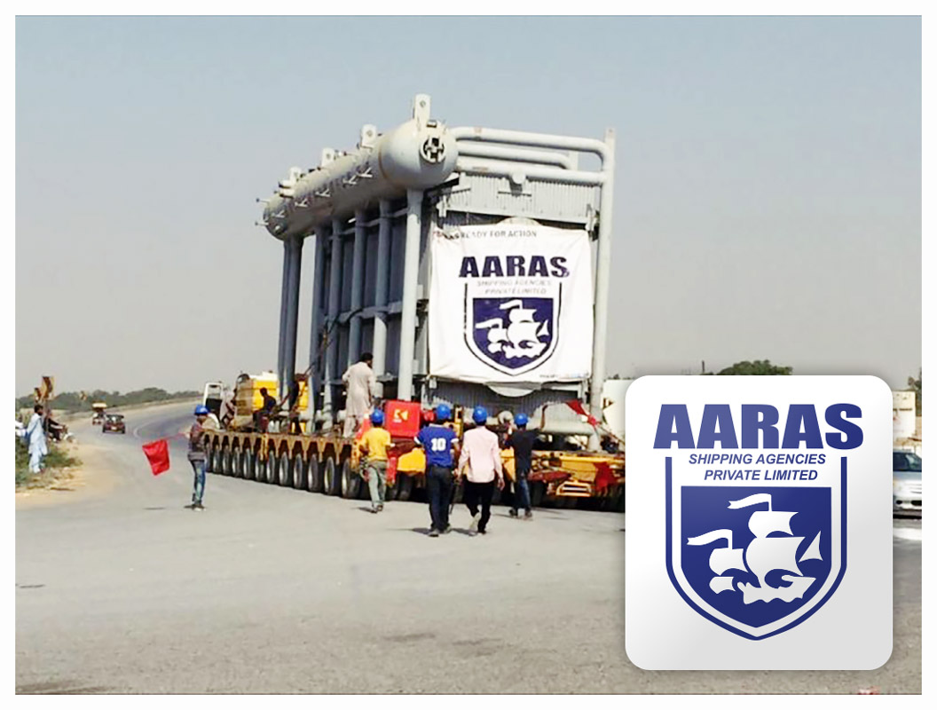 AARAS Shipping Pakistan Handles a Heavy Lift Transformer