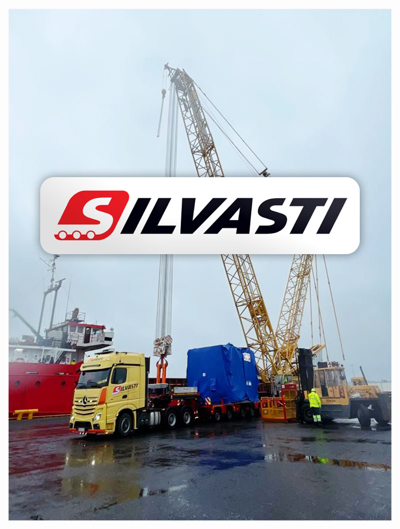 Silvasti Had the Pleasure to Deliver Cargo Alongside a Coaster Vessel at the Port of Helsinki