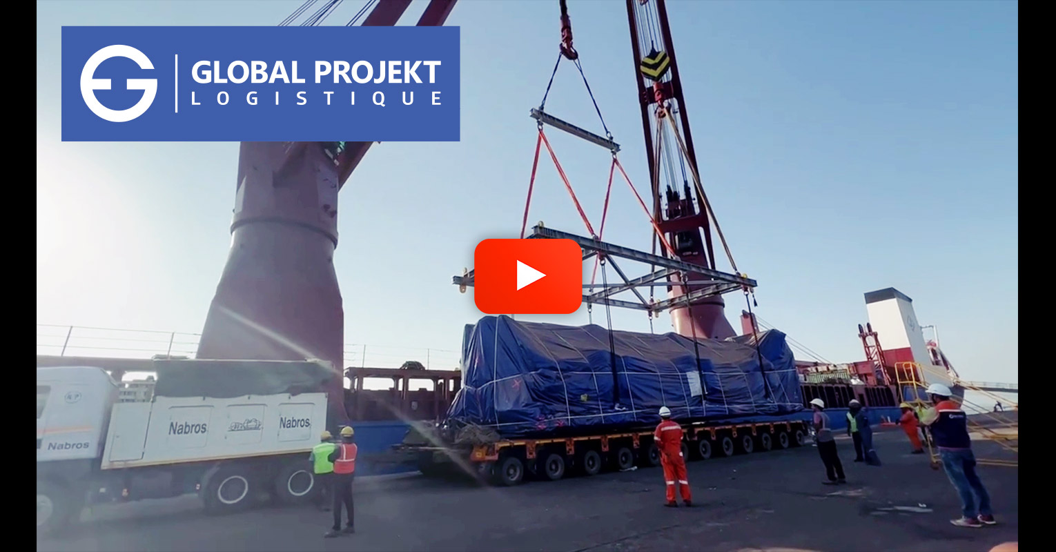 Video - Global Projekt Logistique Mundra to Port Arthur Breakbulk Project