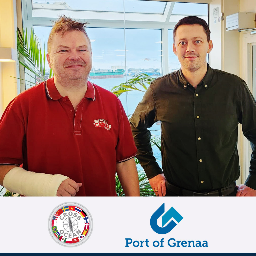 Cross Ocean's Chairman met with Mr. Theis Gisselbaek, CCO of Port of Grenaa