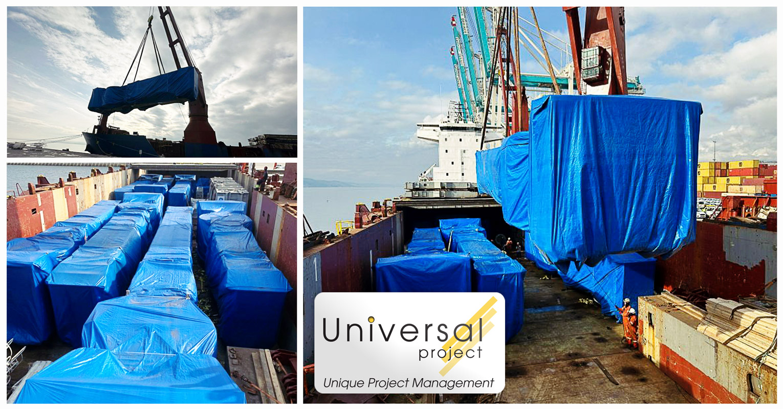 Universal Project Shipped Breakbulk Cargo from the Marmara Sea to West Africa