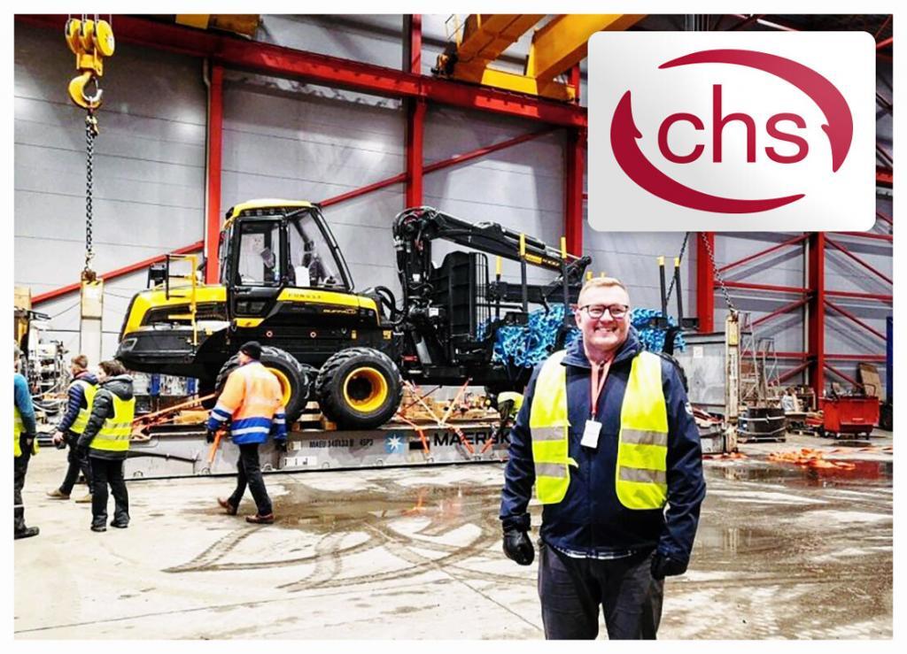 CHS Shipped a Forestry Machine from Finnish Manufacturer Ponsse to
