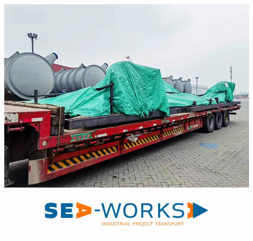 SeaWorks Moved 26 Pieces of Machinery from Shanghai to Brazil