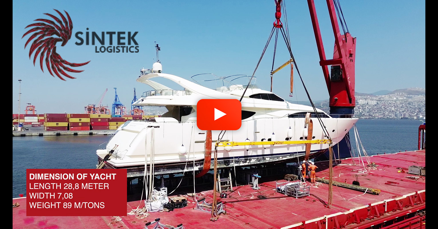 Sintek Logistics Successfully Completed a Yacht Transportation Project from Gibraltar to Alsancak, Turkey