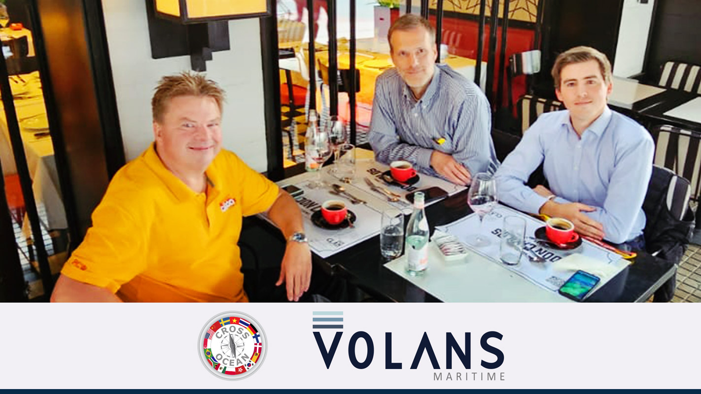Cross Ocean's Chairman met with Mr. Sven Dummer and Mr. Christian Vornbaeumen of VOLANS Maritime in Santiago, Chile