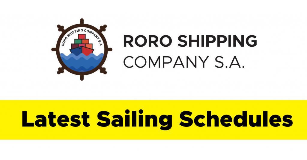 Latest sailing schedules for service provdier roro shipping panama