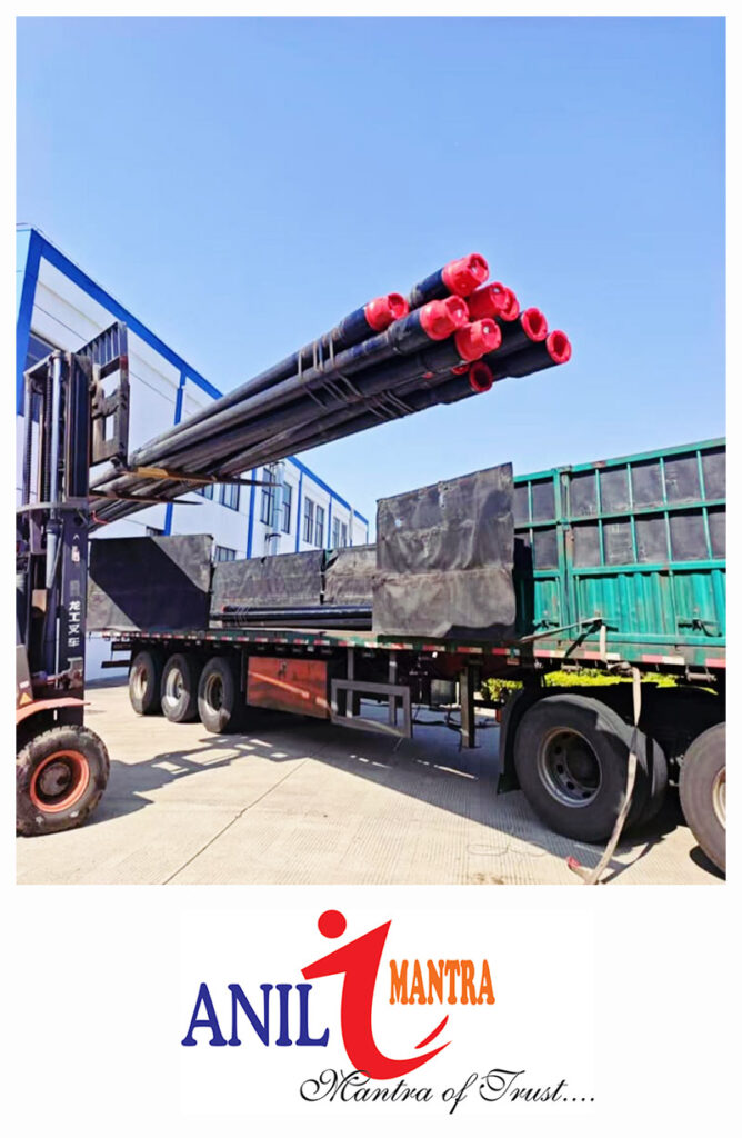 Anil Mantra Loaded 150tons of Drilling Pipes with Origin China and Destination Kazakhstan
