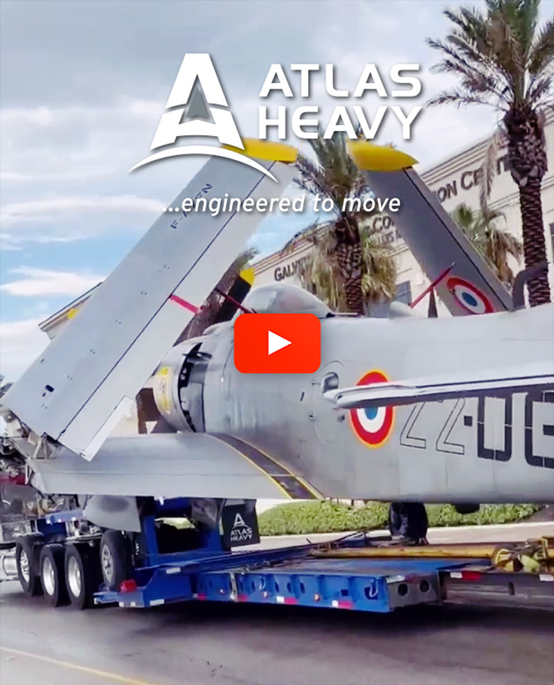 Atlas Heavy Showcases Warbird Transport Project