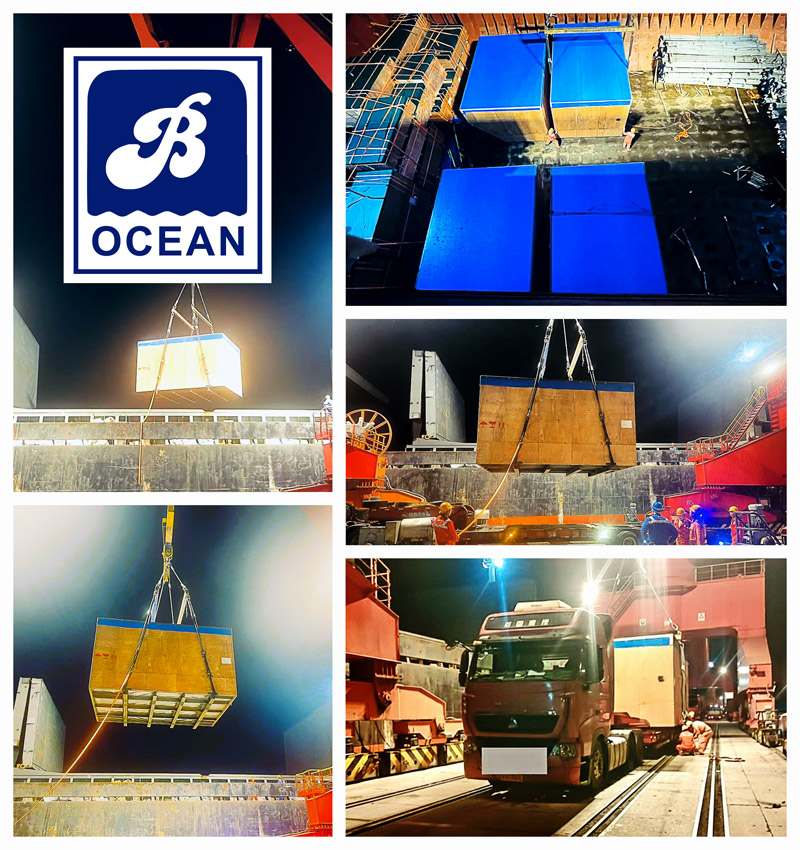 Bright Ocean Recently Completed a Project Shipment from Shanghai, China to Haiphong, Vietnam