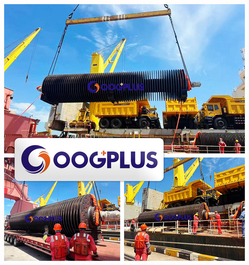 OOG+ Delivered a Fishmeal Production Plant from Lianyungang, China, to Alexandria, Egypt
