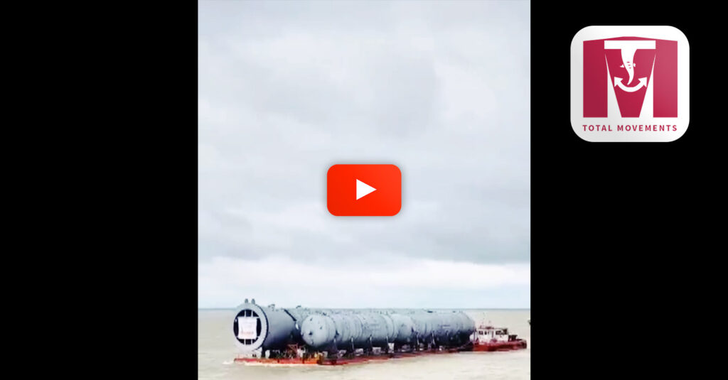 Total Movement Moves Critical Equipment from Kolkata Port to The Numaligarh Refinery Project Site