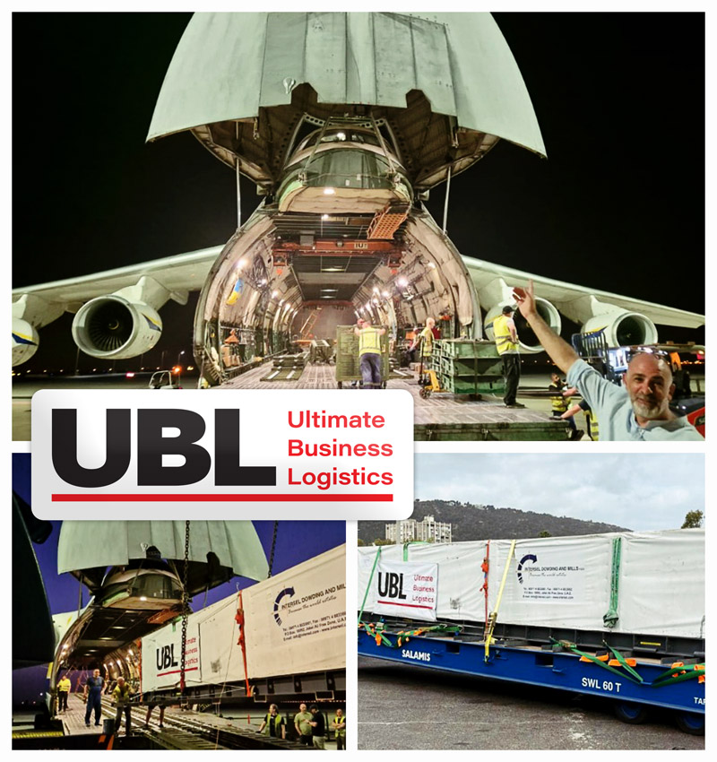 UBL – Complex Logistics Project: Dubai to Israel with Antonov 124