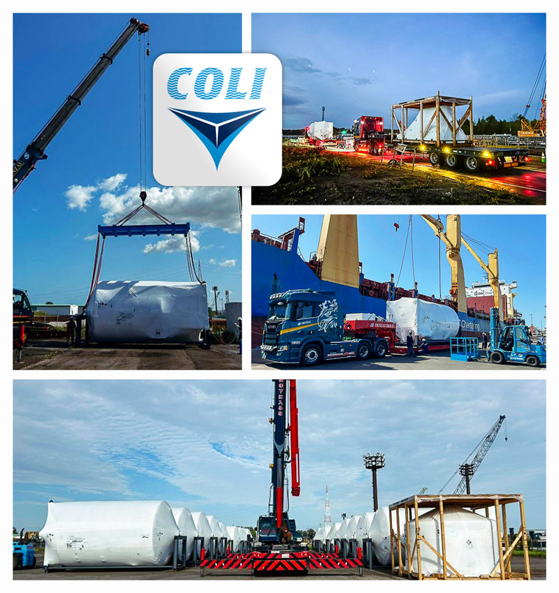 Whisky to Hokkaido! COLI Transports Distilling Equipment from Antwerp to Tomakomai, Japan