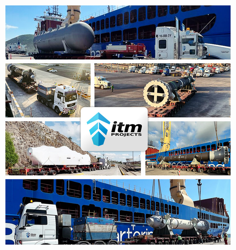 ITM Projects will Transport a 2,200 Tons/day Ammonia Plant in Topolobampo, Sinaloa, Mexico