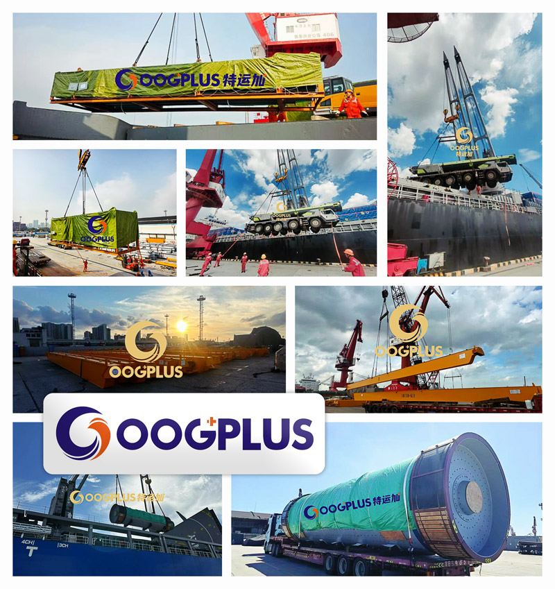 OOG+ Handles a Number of Projects from China to EU and Southeast Asia