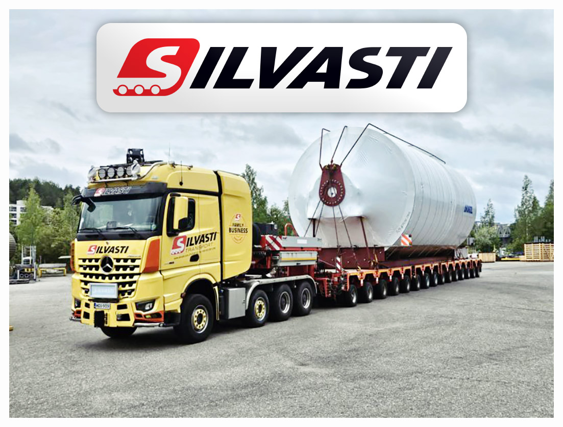 Silvasti Transported a 150mt Drum from the Factory to the Port