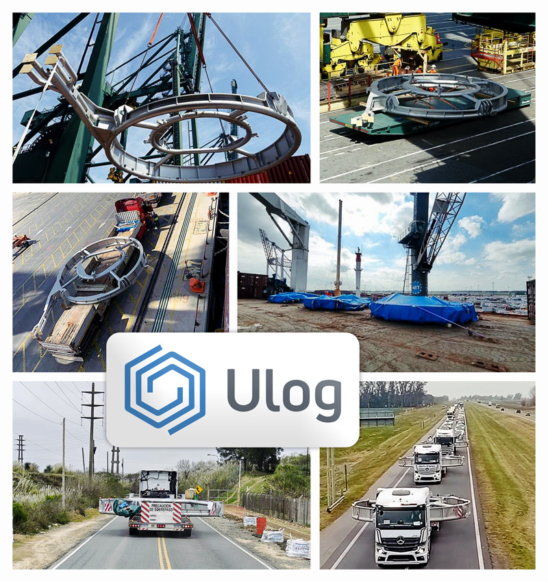 Ulog Coordinated the Transport of Three 7.5m Cooling Vaults