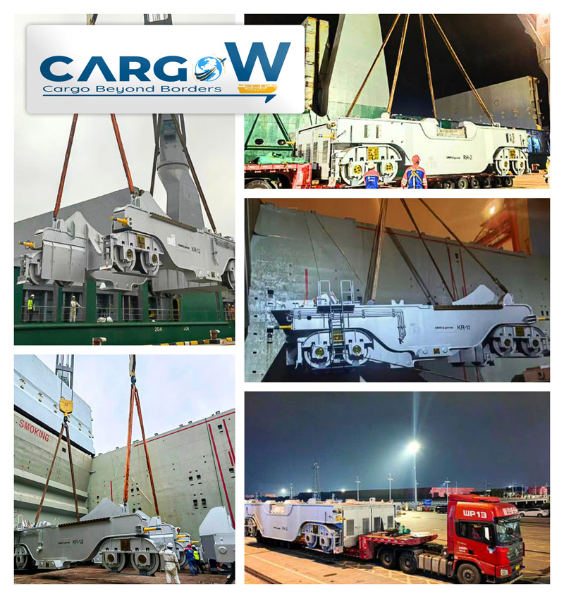 CargoW International Delivered 9000 CBM of Project Cargo from China to India