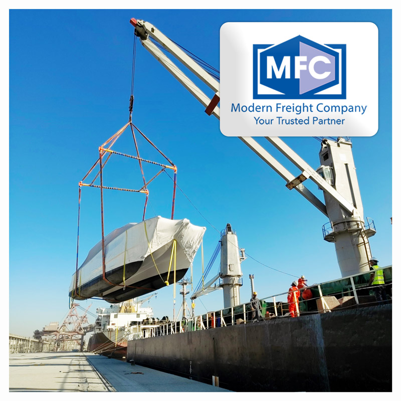 MFC Transported a High Value Marine Craft from Shipyard to End-User