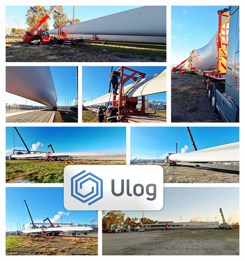 Ulog Argentina Providing Specialized Transport for the Wind Sector in Argentina