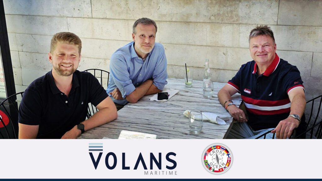 Cross Ocean Hon. Chairman meeting with Mr. Christian Vornbaeumen & Mr. Esteban Henning of VOLANS in Santiago, Chile