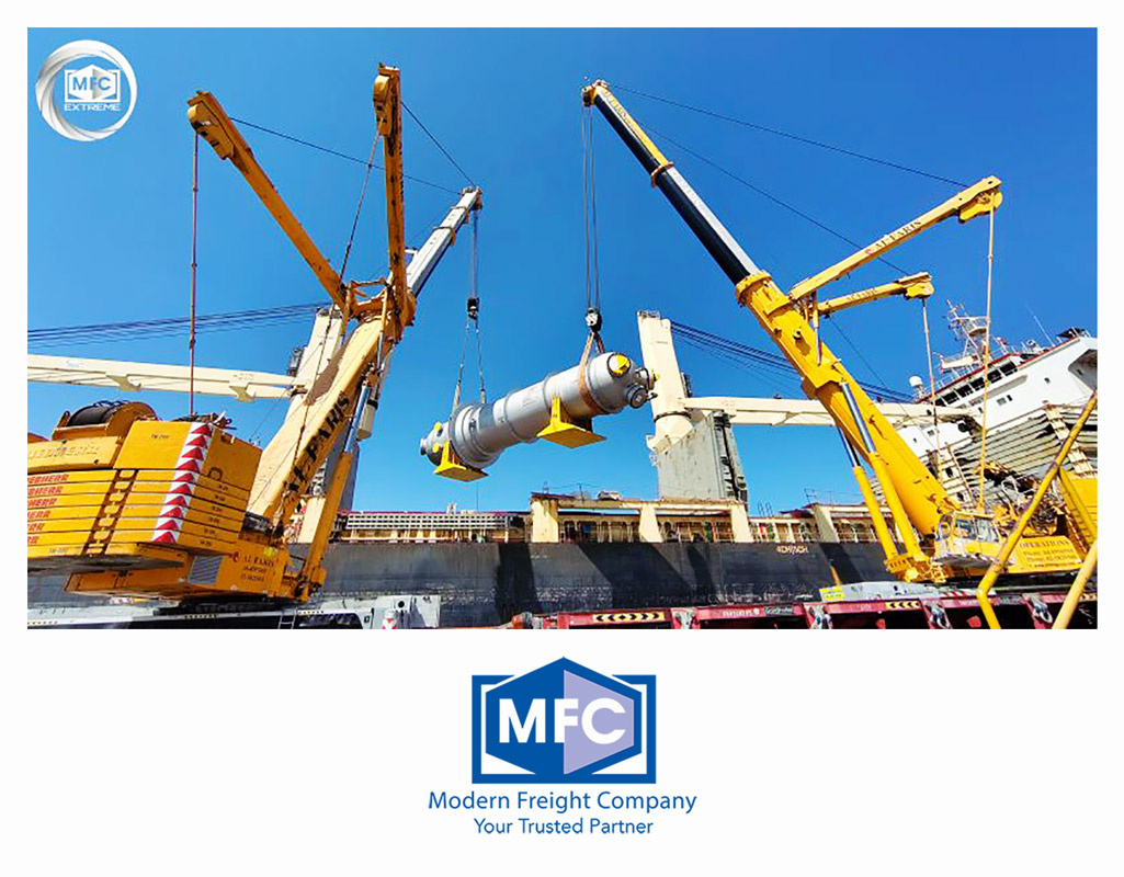 MFC Extreme Team Delivered a 140-ton High-pressure Vessel