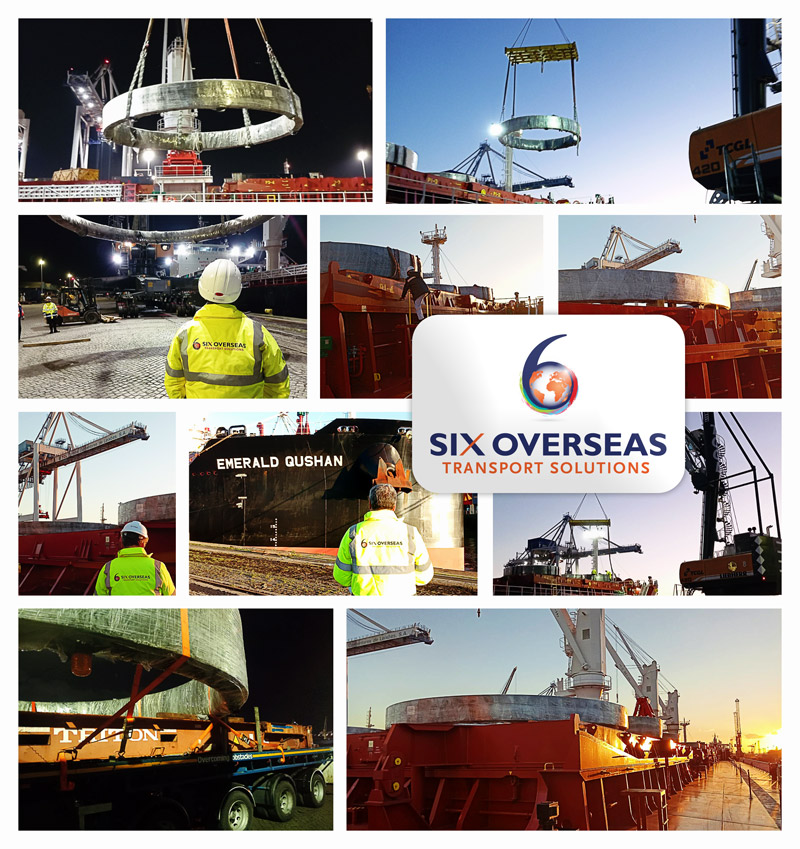 Six Overseas Completed a Complex Steel Discharge at Leixões Using Shore Cranes
