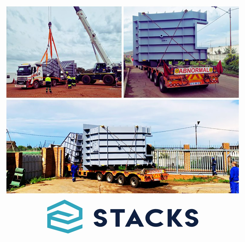Stacks Africa Trucked Abnormal Chutes Across Borders to Zambia