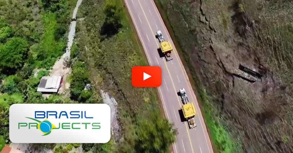 Brasil Projects Transported Two Tanks for Off-Road Trucks from the Triunfo Terminal, in Rio de Janeiro