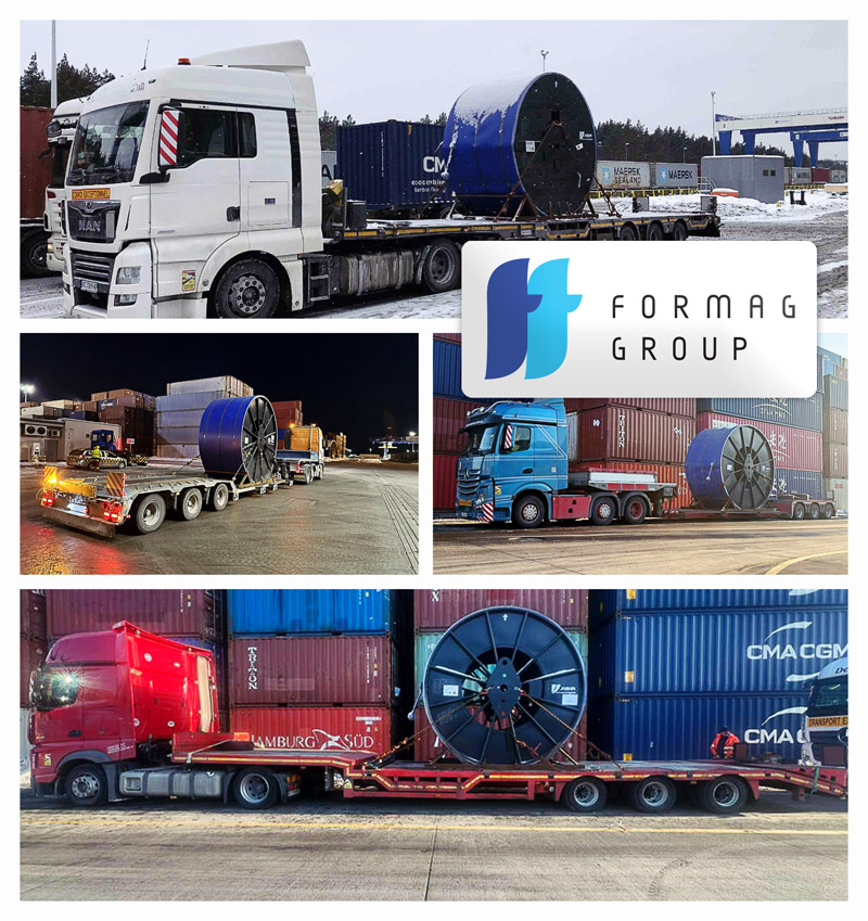 Formag Group Delivered 10 OOG Rolls from the Shippers Site in China to the Final Destination in Ukraine