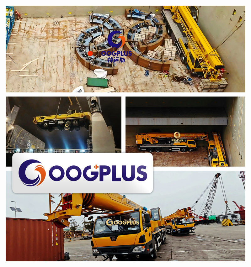OOG+ Shipped Four Massive Cranes from China to Europe