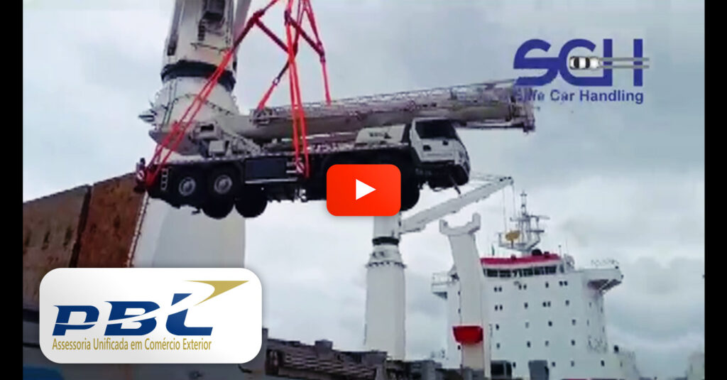 PBL Brazil Unloaded Project Cargo from MV Chipobrok Sta Arriving from China