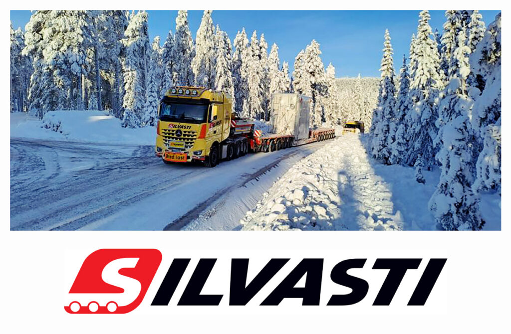 Silvasti Transported a Heavy Transformer Through Lapland in Extreme Winter Conditions