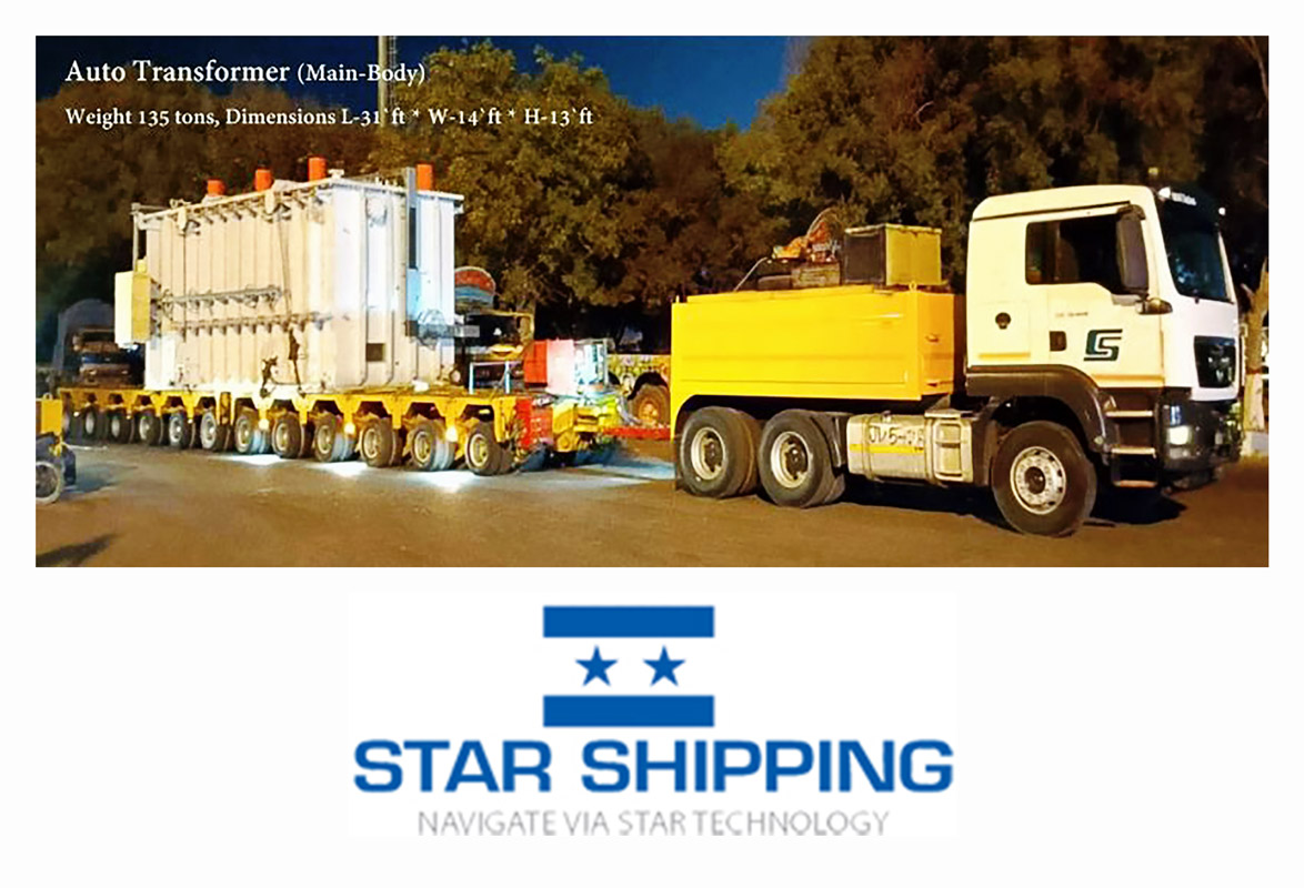 Star Shipping's Heavy & Oversize Movement within Karachi’s Urban Districts Combining with Proper Engineering Solution to Unload at Site