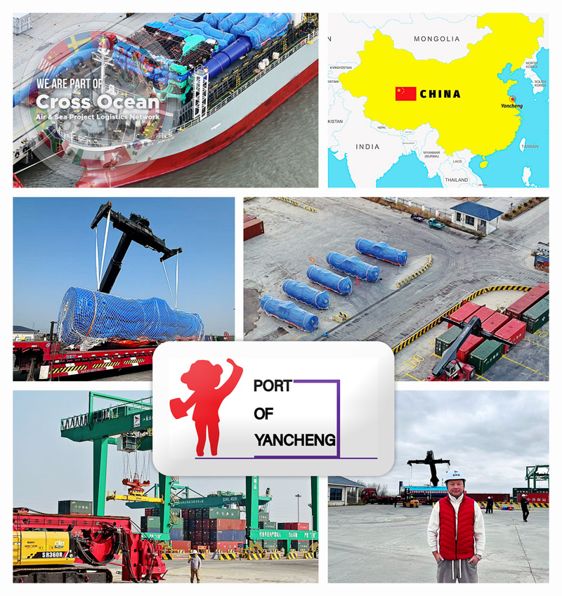 New Service Provider Representing China – China Yancheng Port Group Specialized Carriers