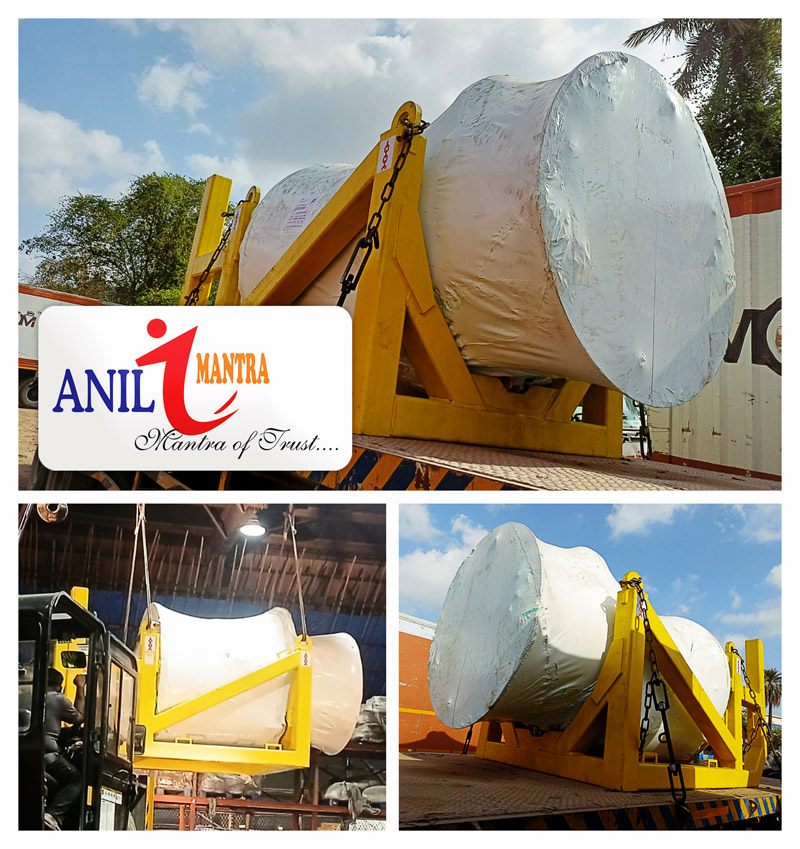 Anil Mantra Team Successfully Air Lifted a 16650kg Gearbox from Mumbai to Brazil