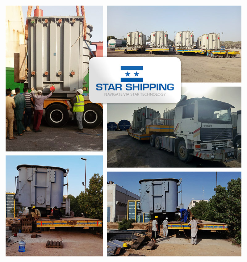 Star Shipping Pakistan Handled & Delivered Transformers & Reactors at Nokhar Grid Station, Lahore